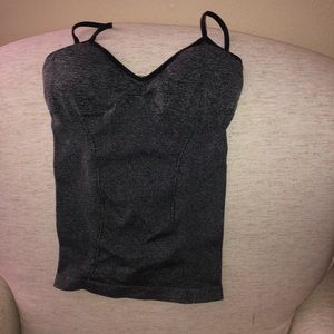 Gray tank top
